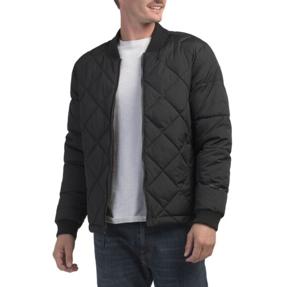 LANDS END Black Diamond Quilted Jacket - Picture 1 of 1